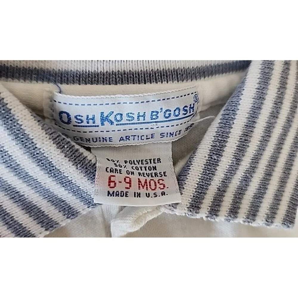 Vintage Oshkosh B'gosh Long Sleeve shirt 6-9 Months